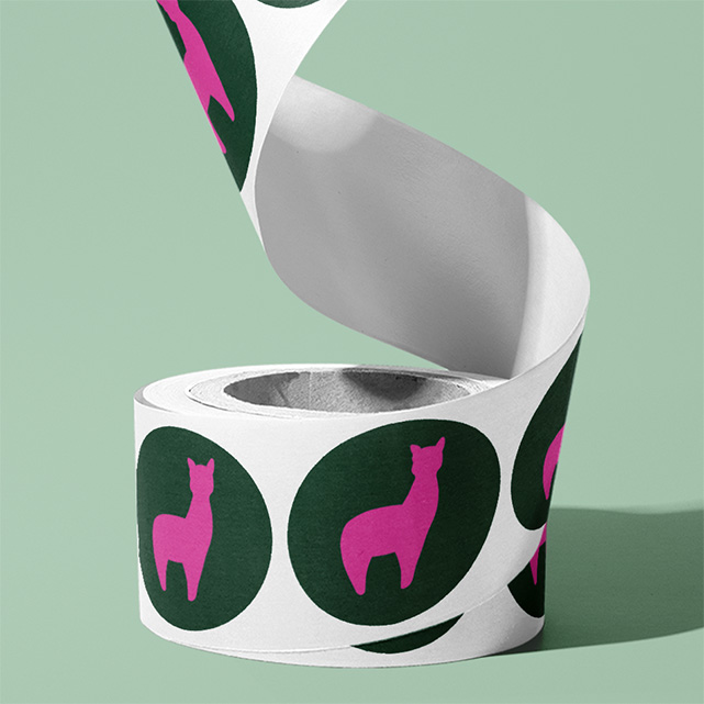 Show details for Custom Printed Circular Labels